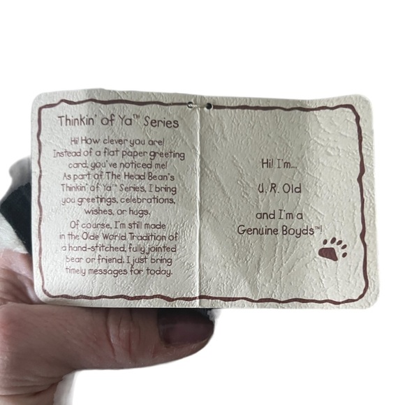 Boyds Bear Happy Birthday Over The Hill Bear - Picture 5 of 5